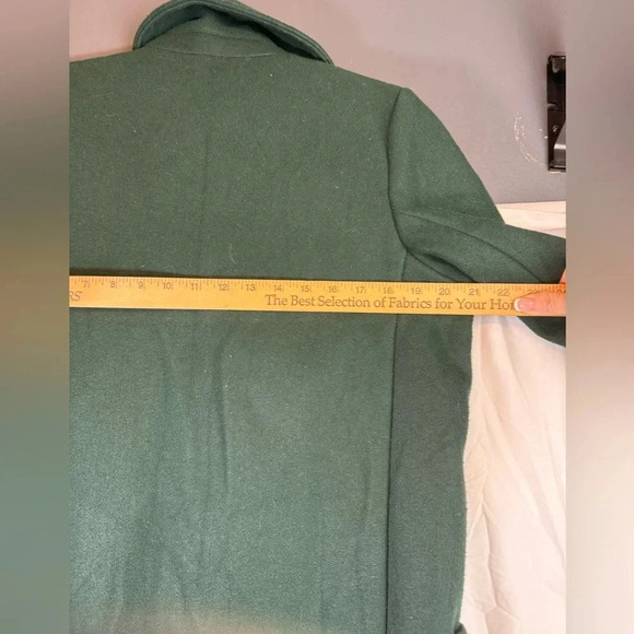 Womens Old Navy PeaCoat Green  Medium Tall  Warm Casual Winter Work - Picture 3 of 4